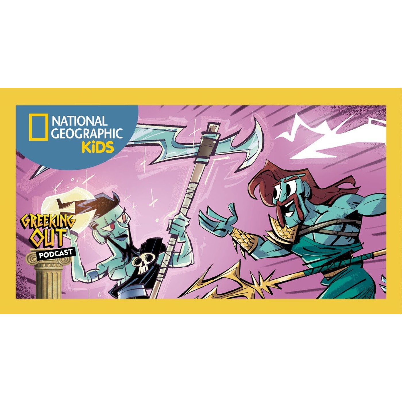 Greeking Out Podcast | Season 2, Episode 5 | Ancient Greece's Most Wanted | @natgeokids