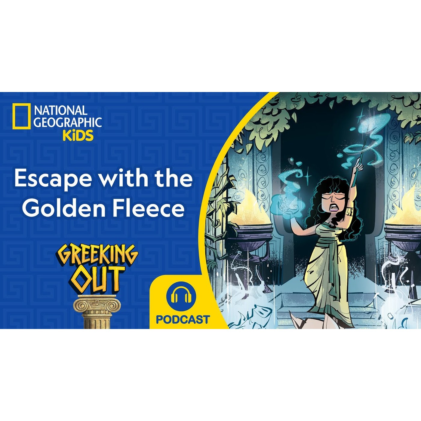 Escape with the Golden Fleece | Argo Pt 5 | Greeking Out Podcast | NEW | S11E8 | @natgeokids
