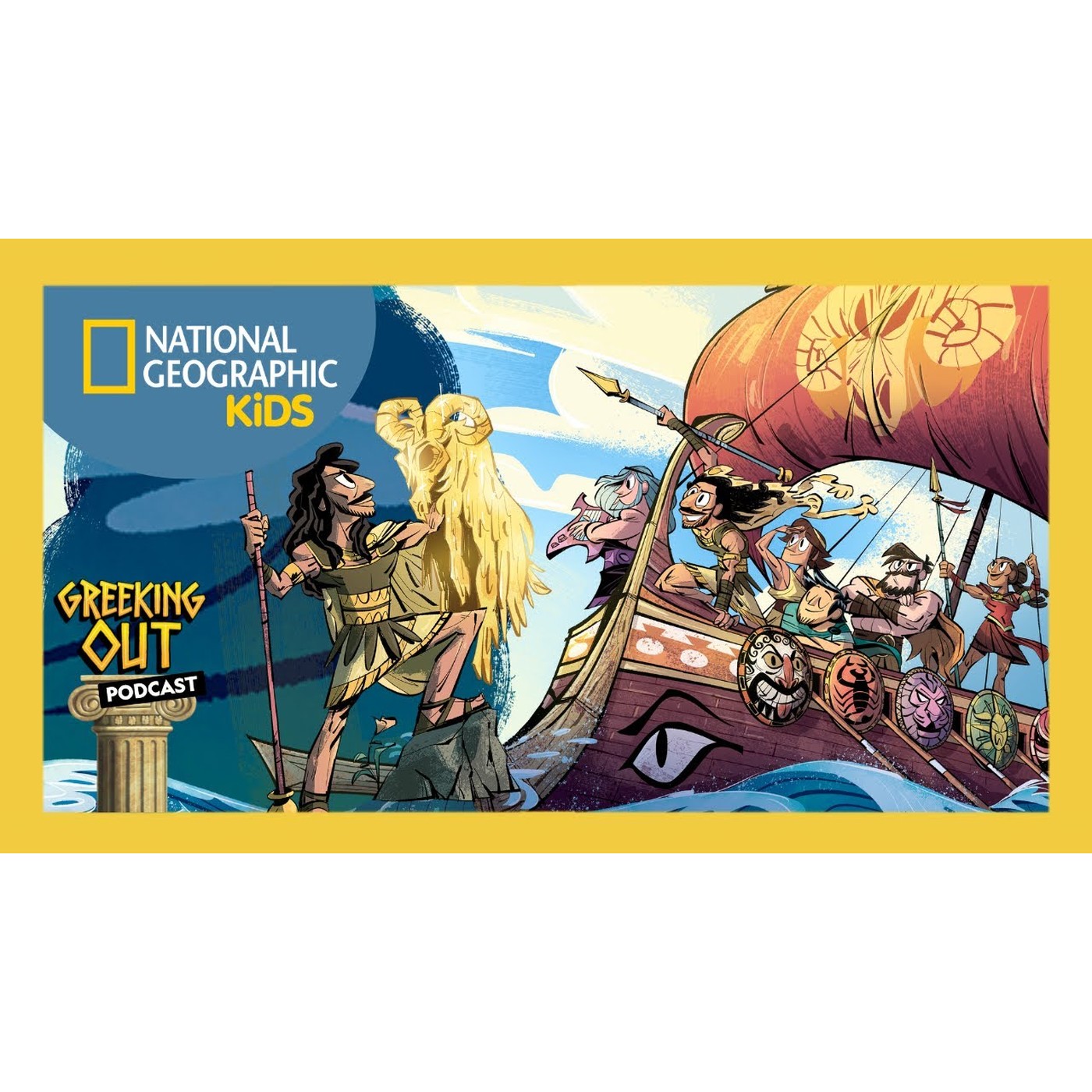 Greeking Out Podcast | Episode 1 | Jason and the Quest for the Golden Fleece | @natgeokids