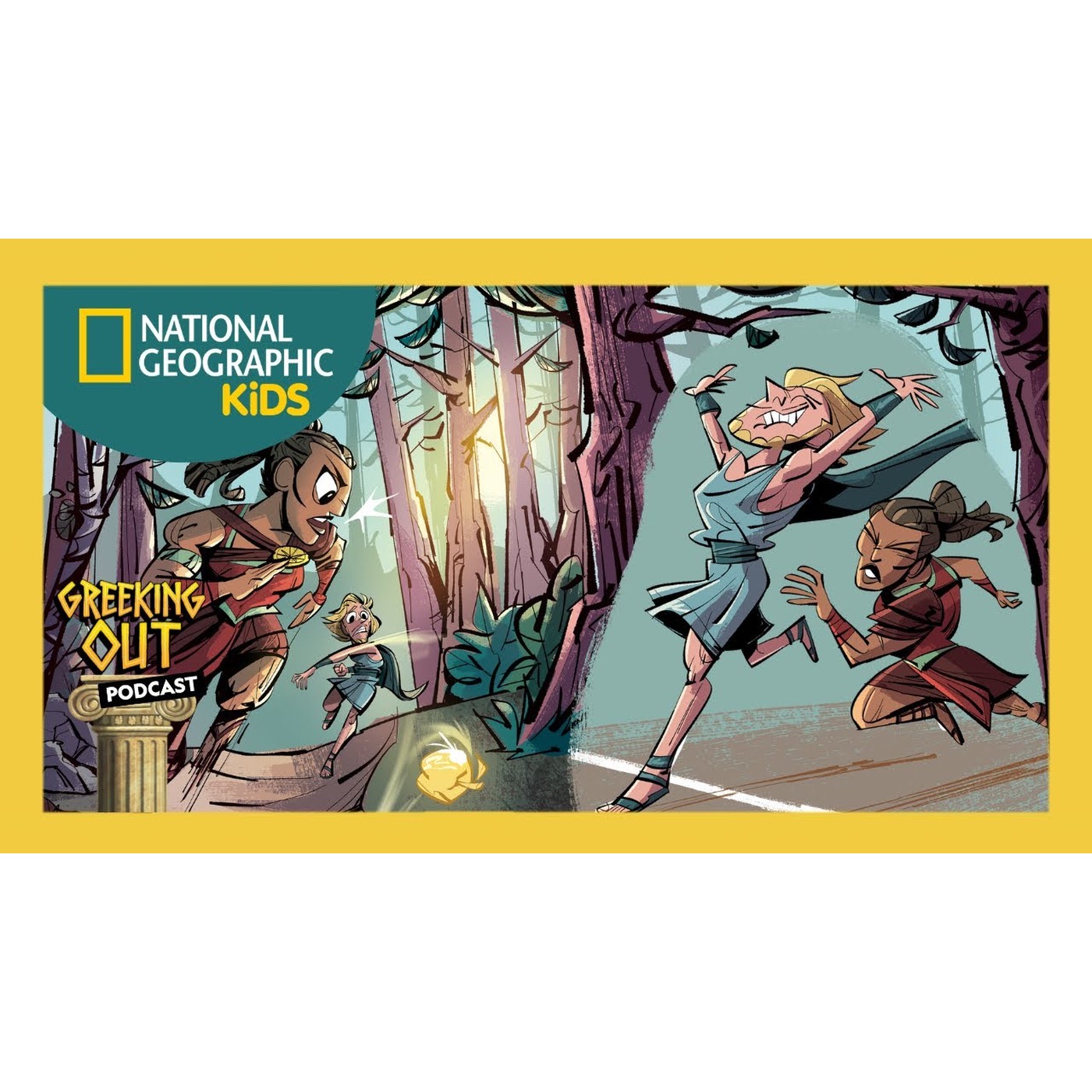 Greeking Out Podcast | Season 2, Episode 3 | Atalanta the Warrior | @natgeokids