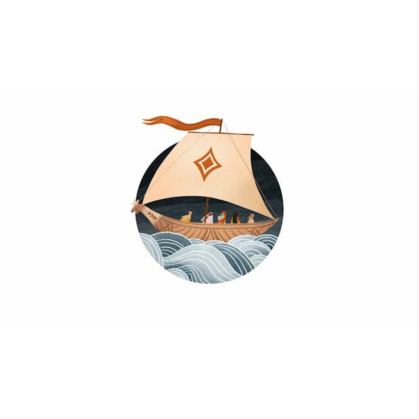 45. Jesus Calms the Storm and Frees a Man from Demons